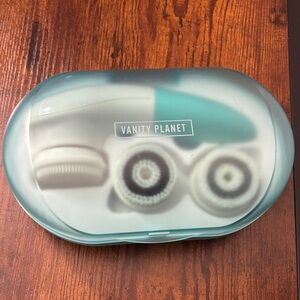 Vanity Planet Teal Facial Cleansing Brush